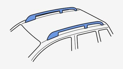 Zwevende railing (08-)