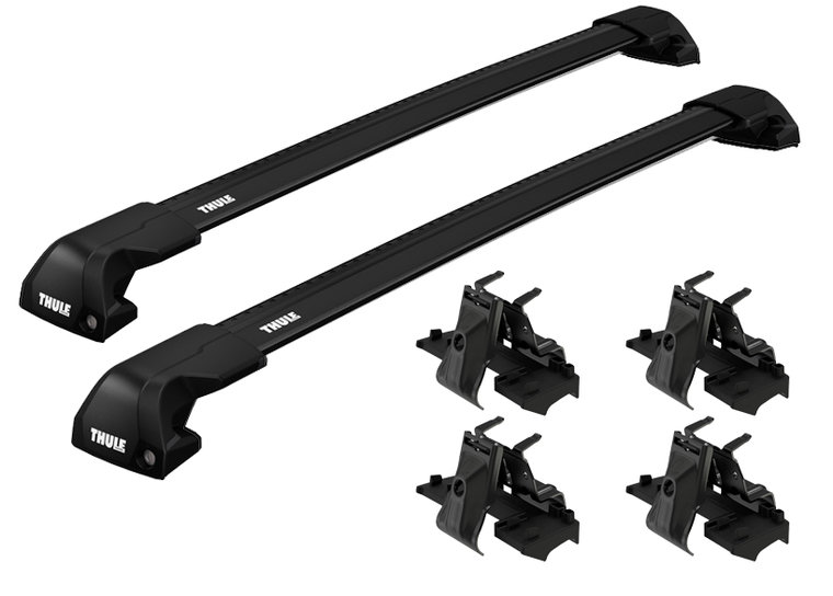 Thule WingBar Edge Black dakdragers - compleet