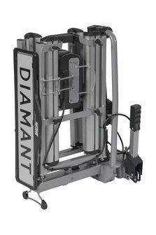 Pro User Diamant trekhaak fietsendrager opgevouwen