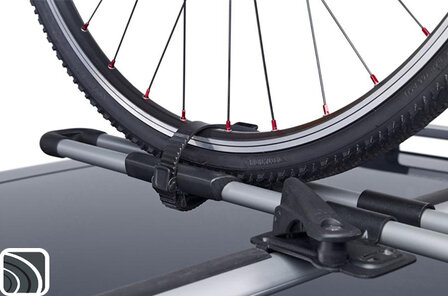 Thule FreeRide 532 wiel close up