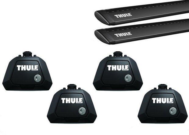 Thule WingBar Evo Black | Fiat Grande Panda SUV