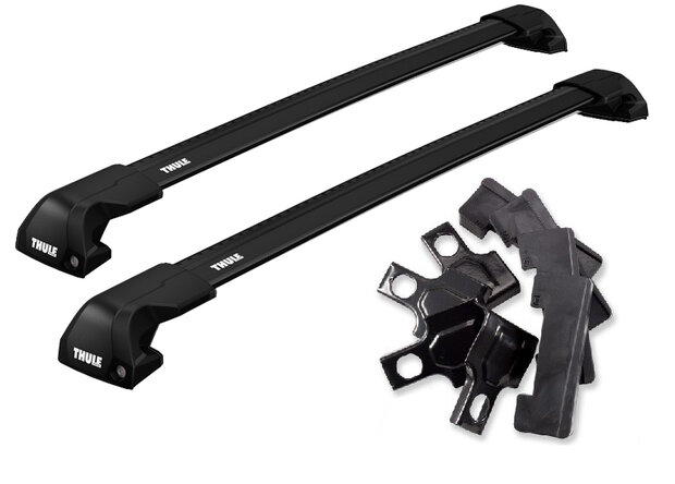 Thule dakdragers | Audi A3 | Sportback vanaf 2020 | WingBar Edge Black