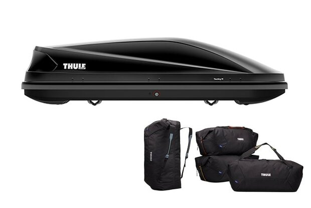 dakdragerwinkel-thule-dakkoffer-touring-m-black-glossy-tassen-set-gopack
