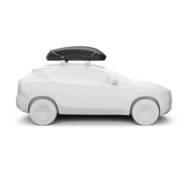 Thule Pulse 2 M dakkoffer | Black Matte