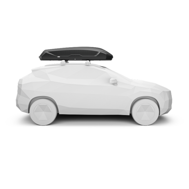 Thule Pulse 2 XL dakkoffer | Black Matte