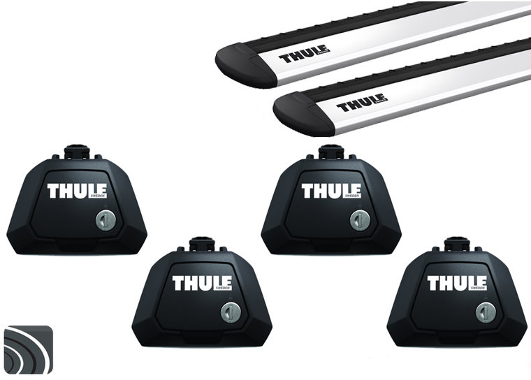 Thule Evo Raised Rail met Wingbar