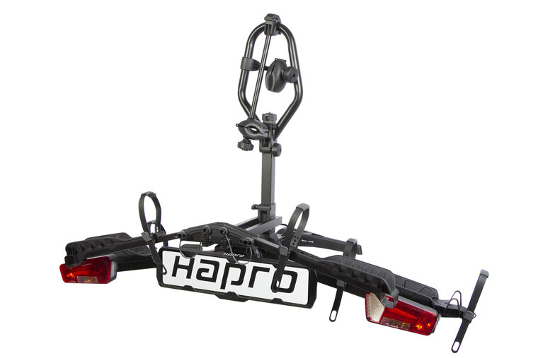 Hapro XFold I &amp; II Extension kit op fietsendrager voorkant