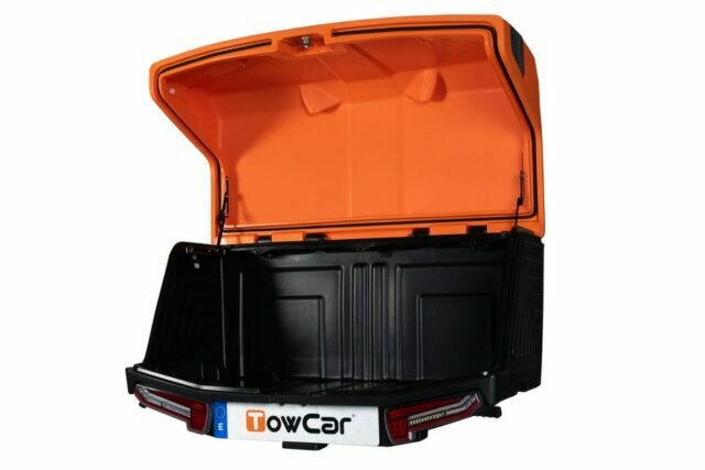 TowBox Black - Orange open