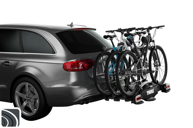 Thule VeloCompact 3 7-pin met fietsen