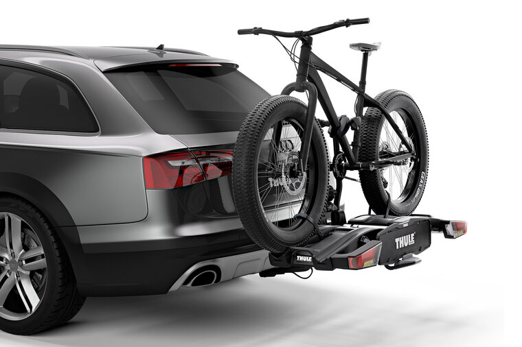 Thule EasyFold XT 2 Black (933B) | Trekhaak fietsendrager | opvouwbaar | 2 (elektrische) fietsen