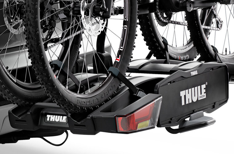 Thule EasyFold XT 2 Black (933B) | Trekhaak fietsendrager | opvouwbaar | 2 (elektrische) fietsen