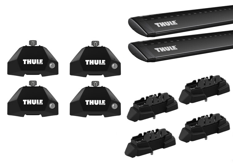 Thule WingBar Evo dakdragersysteem zwart voor Subaru Forester vanaf 2013