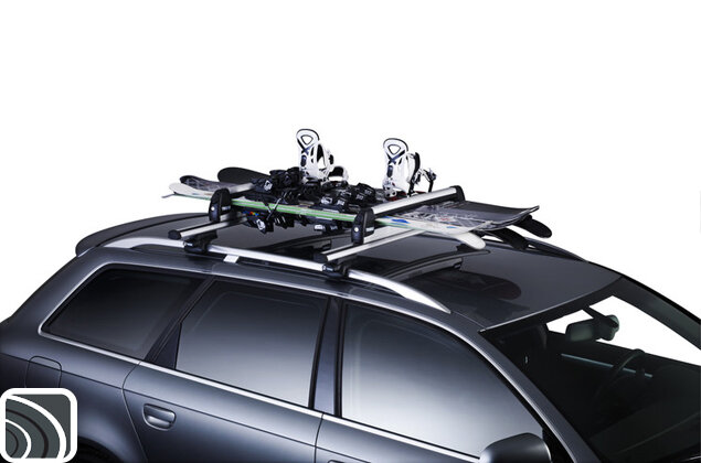 Thule Xtender skidrager op auto