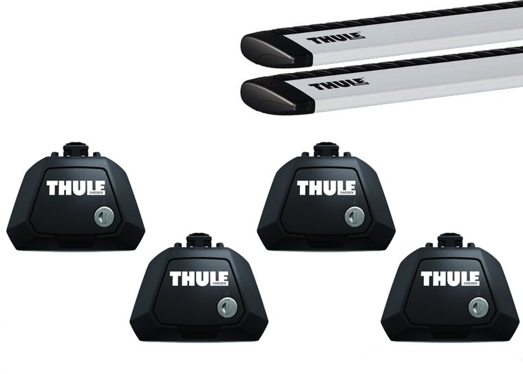 Thule Raised Rail Evo dakdragerset met WingBar EVO voor Ford Tourneo Courier