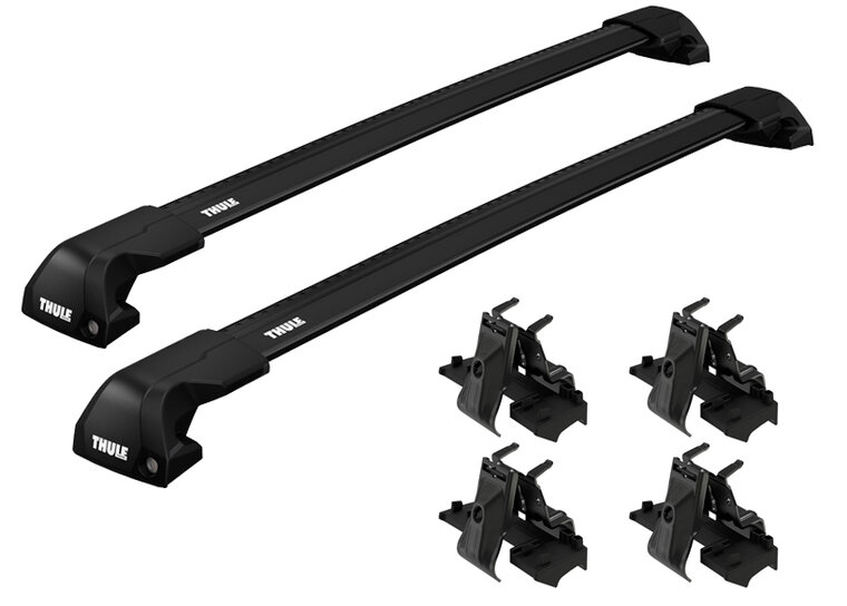 Thule Edge Flush Rail dakdragerset met WingBar Edge voor Ford S-Max 
