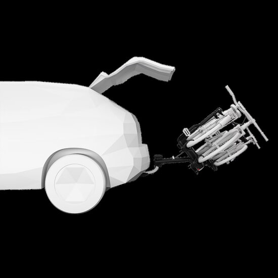 Thule EasyFold 3 | foldable bike add-on op auto