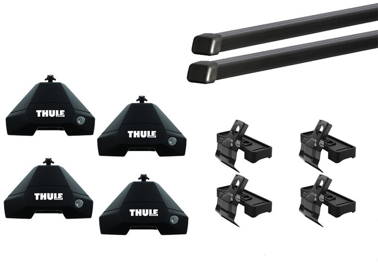 Thule Evo Clamp dakdragerset met SquareBar EVO Mazda CX-9 