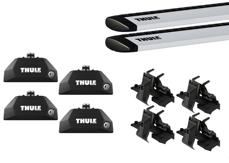 Thule Evo Flush Rail dakdragerset met WingBar EVO voor Renault Espace 5-dr SUV vanaf 2023 