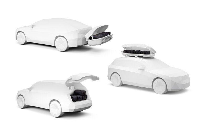 Tule Go Pack set 80060 in bagageboxen