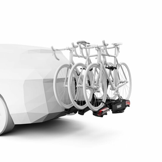Thule Epos Parksecure 3 | Kantelbare trekhaak fietsendrager | 3 fietsen | 13-polig