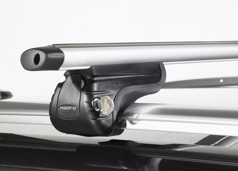 Hapro Cronos 125 dakdragers voor dakrailing | Aluminium slot