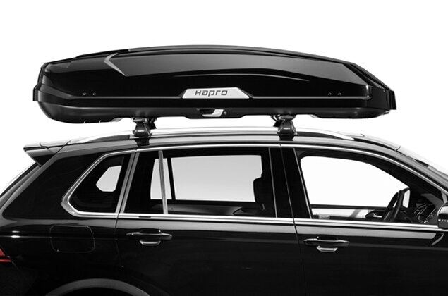 Hapro Trivor 440 Black Metallic Dakkoffer