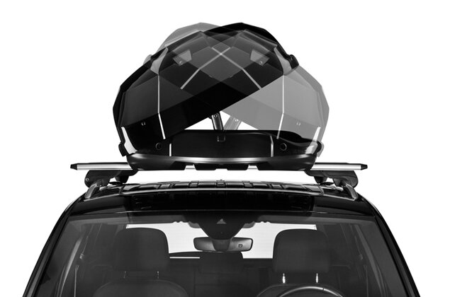 Hapro Trivor 440 Black Metallic Dakkoffer