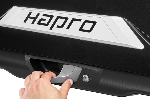 Hapro Trivor 440 Black Metallic Dakkoffer
