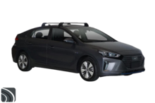 Yakima FlushBar dakdragers op Hyundai Ioniq