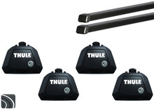 Thule Evo Raised Rail dakdragerset met Squarebar