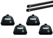 Thule Evo Raised Rail 7104 dakdragerset met Squarebar