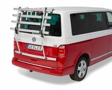 Uebler Primavelo T6 Family op Volkswagen T6 ingeklapt