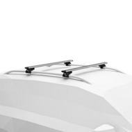 Thule Raised Rail Evo dakdragerset met WingBar EVO voor Hyundai Casper Electric  op dak