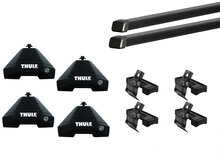 Thule Evo Clamp dakdragerset met SquareBar EVO Mazda CX-9 