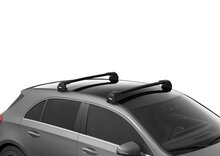 Thule WingBar Edge Black | BMW i5 Sedan op dak