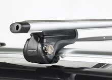 Hapro Cronos 125 dakdragers voor dakrailing | Aluminium slot