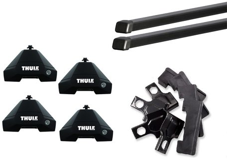 Thule SquareBar dakdragers | Honda Civic sedan | 2006 tot 2012