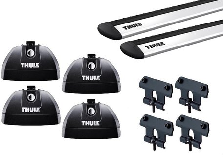 Thule WingBar Evo | Hyundai Santa Fe | Geïntegreerde railing