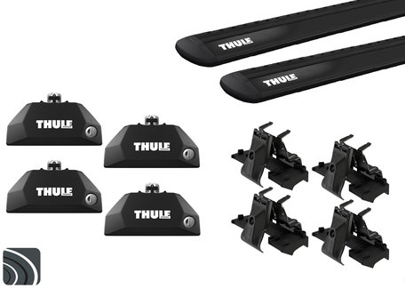 Thule WingBar Evo Black | Jaguar XF Sportbrake | vanaf 2018