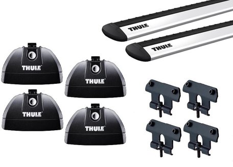 Thule dakdragers | Mazda 6 | sedan van 2008 tot 2012 | WingBar Evo | Fixpoints