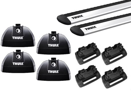 Thule WingBar Evo | Renault Koleos II vanaf 2017 | Geïntegreerde railing