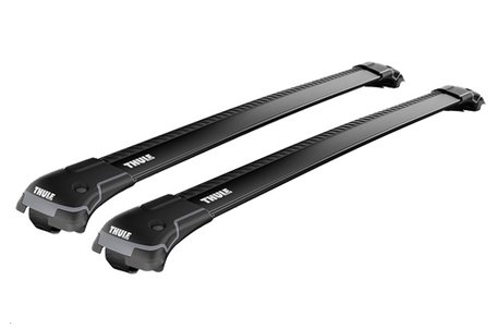 Thule dakdragers | Volkswagen Tiguan Allspace vanaf 2018 | Dakrailing | WingBar Edge Black