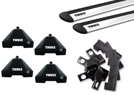 Thule WingBar Evo  | Seat Leon | 2013 tot 2018 | Glad dak