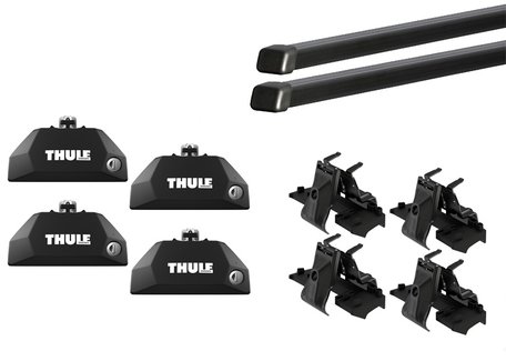 Thule Squarebar dakdragers | Volvo V60 CC | 2010 tot 2018