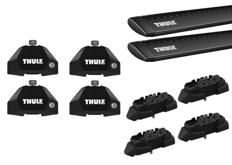 Thule WingBar Evo Black | Subaru Levorg 2015-2020 | Fixpoints