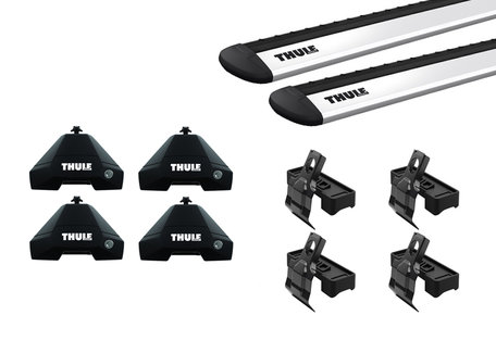 Thule WingBar Evo dakdragers | Audi Q4 e-tron Sportback vanaf 2021 | Normaal dak