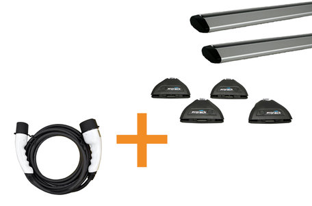 Prorack Dakdragerset Aero | BMW iX vanaf 2022 | Incl. Sloten + Laadkabel 8 meter