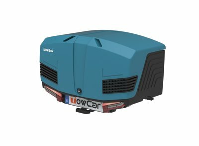 TowBox V3 | Marine Black - Blue | Trekhaakkoffer | 400L