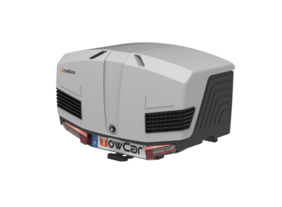 TowBox V3 | Classic Black - Gray Edition | Trekhaakkoffer | 400L