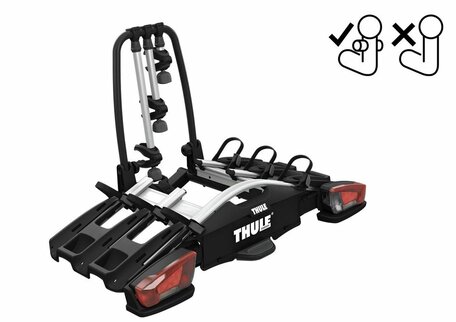 Thule VeloCompact F FIX4BIKE (961) | Trekhaakfietsendrager | 3 fietsen 